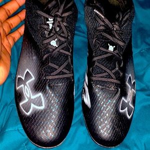 Under Armour Men's UA Blur Smoke MC Football Cleats Black size 11.5